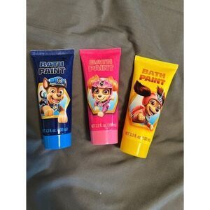 NWT Paw Patrol Bath Paint 3 -3.3‎ fl oz